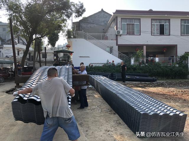 樹(shù)脂瓦小青瓦，農(nóng)村老房子換瓦的***優(yōu)選擇