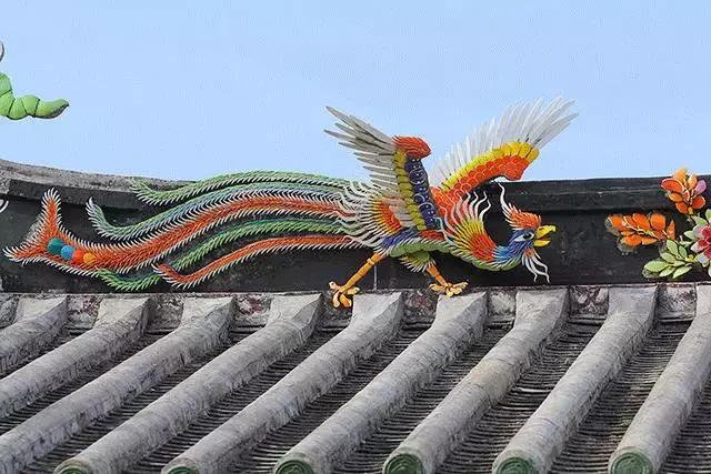 潮州嵌瓷，屋頂生花